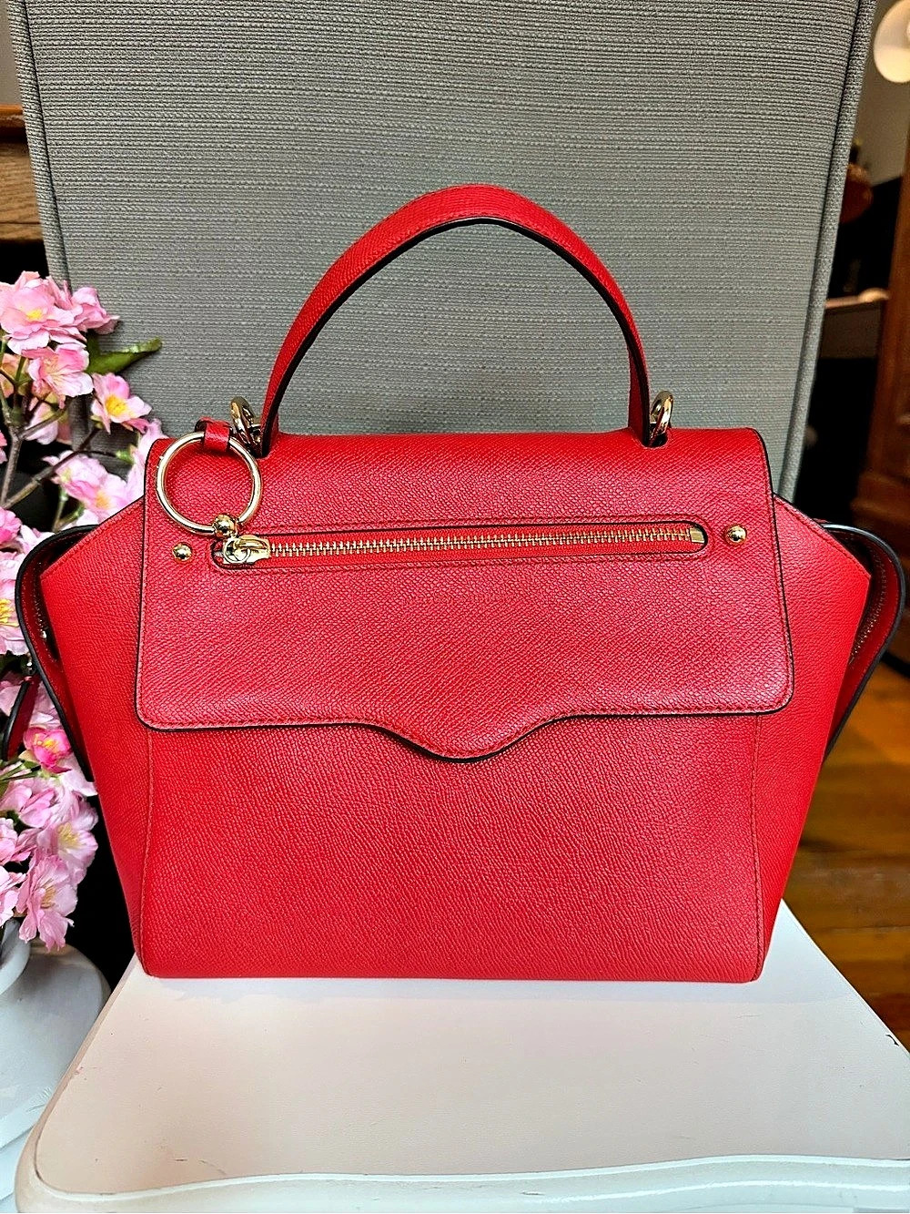 Rebecca Minkoff Red Leather Satchel